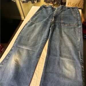Women's Blue Flare Jeans